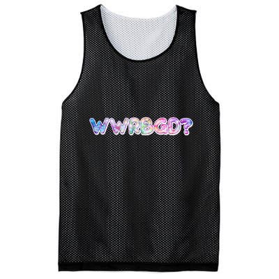 WWRBGD? What Would Ruth Bader Ginsburg Do Tribute Mesh Reversible Basketball Jersey Tank