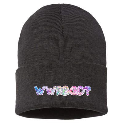 WWRBGD? What Would Ruth Bader Ginsburg Do Tribute Sustainable Knit Beanie