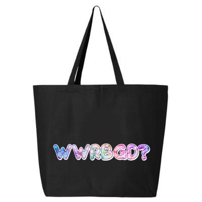 WWRBGD? What Would Ruth Bader Ginsburg Do Tribute 25L Jumbo Tote