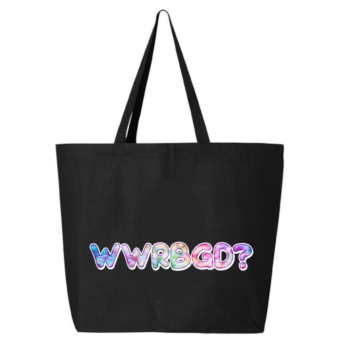 WWRBGD? What Would Ruth Bader Ginsburg Do Tribute 25L Jumbo Tote