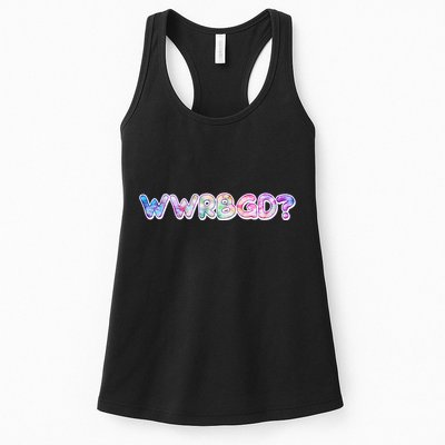WWRBGD? What Would Ruth Bader Ginsburg Do Tribute Womens Tank Top