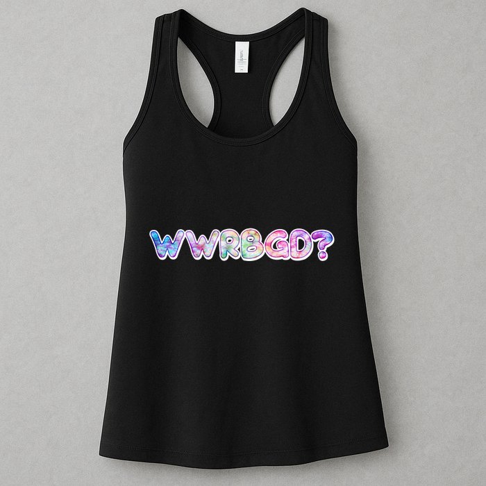 WWRBGD? What Would Ruth Bader Ginsburg Do Tribute Womens Tank Top