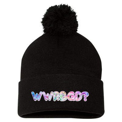 WWRBGD? What Would Ruth Bader Ginsburg Do Tribute Pom Pom 12in Knit Beanie