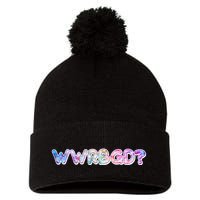 WWRBGD? What Would Ruth Bader Ginsburg Do Tribute Pom Pom 12in Knit Beanie