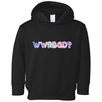 WWRBGD? What Would Ruth Bader Ginsburg Do Tribute Toddler Hoodie