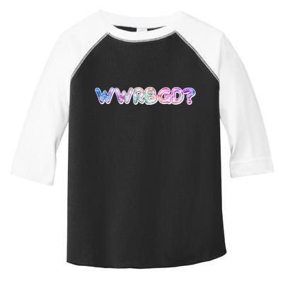 WWRBGD? What Would Ruth Bader Ginsburg Do Tribute Toddler Fine Jersey T-Shirt