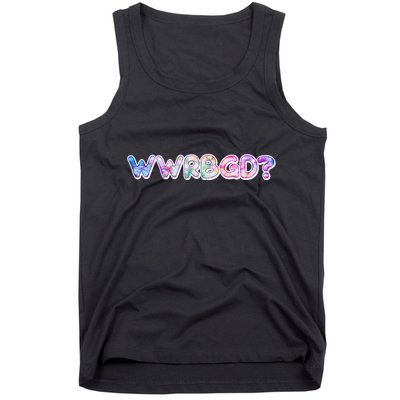 WWRBGD? What Would Ruth Bader Ginsburg Do Tribute Tank Top