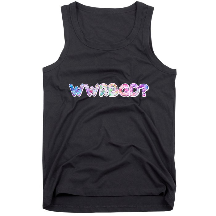 WWRBGD? What Would Ruth Bader Ginsburg Do Tribute Tank Top