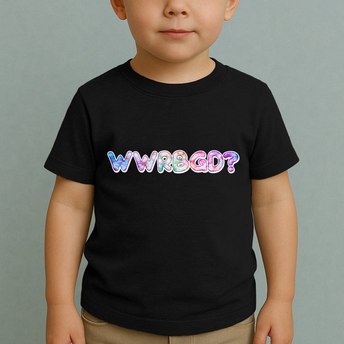 WWRBGD? What Would Ruth Bader Ginsburg Do Tribute Toddler T-Shirt