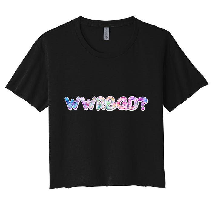 WWRBGD? What Would Ruth Bader Ginsburg Do Tribute Crop Top