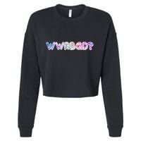 WWRBGD? What Would Ruth Bader Ginsburg Do Tribute Cropped Pullover Crew
