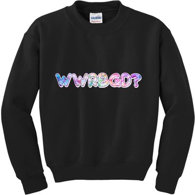 WWRBGD? What Would Ruth Bader Ginsburg Do Tribute Kids Sweatshirt