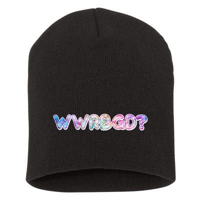WWRBGD? What Would Ruth Bader Ginsburg Do Tribute Short Acrylic Beanie