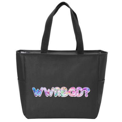WWRBGD? What Would Ruth Bader Ginsburg Do Tribute Zip Tote Bag