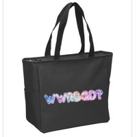 WWRBGD? What Would Ruth Bader Ginsburg Do Tribute Zip Tote Bag