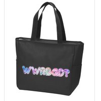 WWRBGD? What Would Ruth Bader Ginsburg Do Tribute Zip Tote Bag