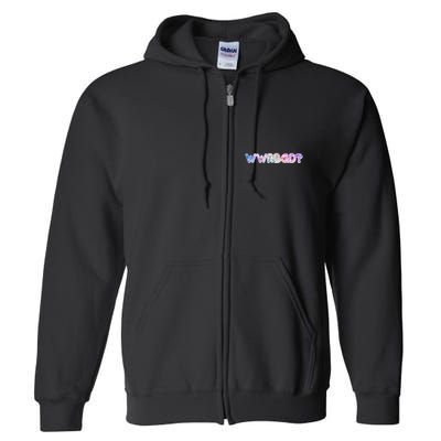 WWRBGD? What Would Ruth Bader Ginsburg Do Tribute Full Zip Hoodie