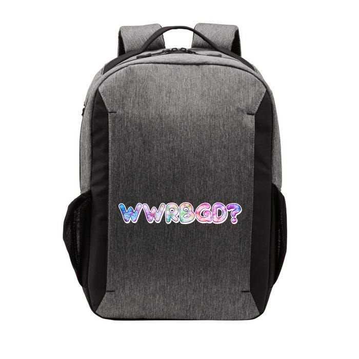 WWRBGD? What Would Ruth Bader Ginsburg Do Tribute Vector Backpack