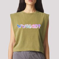 WWRBGD? What Would Ruth Bader Ginsburg Do Tribute Garment-Dyed Women's Muscle Tee