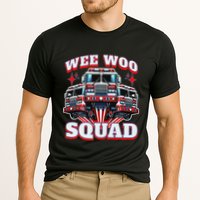 Wee Woo Squad Firefighter Fire Trucks Cooling Performance Crew T-Shirt