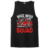 Wee Woo Squad Funny Firefighter Fire Truck Fireman Gift PosiCharge Competitor Tank