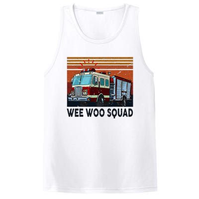 Wee Woo Squad Fire Truck Firefighter Vintage PosiCharge Competitor Tank