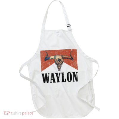W.A.Y.L.O.N Western Style Team W.Ay.L.O.N Family Full-Length Apron With Pockets