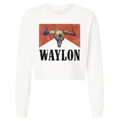 W.A.Y.L.O.N Western Style Team W.Ay.L.O.N Family Cropped Pullover Crew