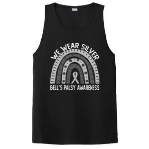 We Wear Silver For Bell’s Palsy Awareness Cute Gift PosiCharge Competitor Tank