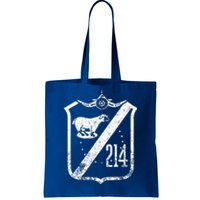 White Ww2 Squadron Patch Vma 214 Black Sheep Tote Bag