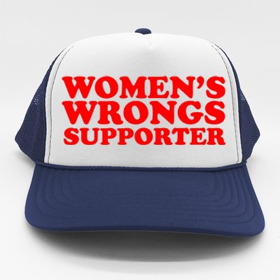 WOMENS WRONGS Supporter Trucker Hat