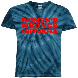 WOMENS WRONGS Supporter Kids Tie-Dye T-Shirt