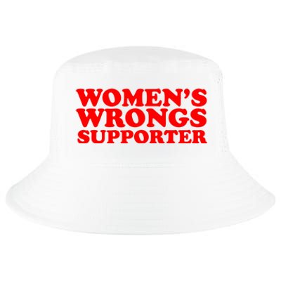 WOMENS WRONGS Supporter Cool Comfort Performance Bucket Hat