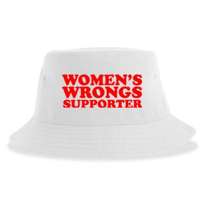 WOMENS WRONGS Supporter Sustainable Bucket Hat