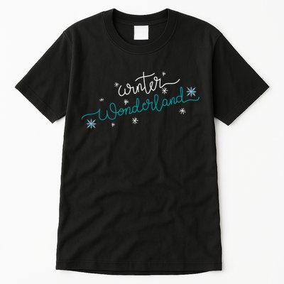 Winter Wonderland Snowflake Tall T-Shirt