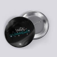 Winter Wonderland Snowflake Button