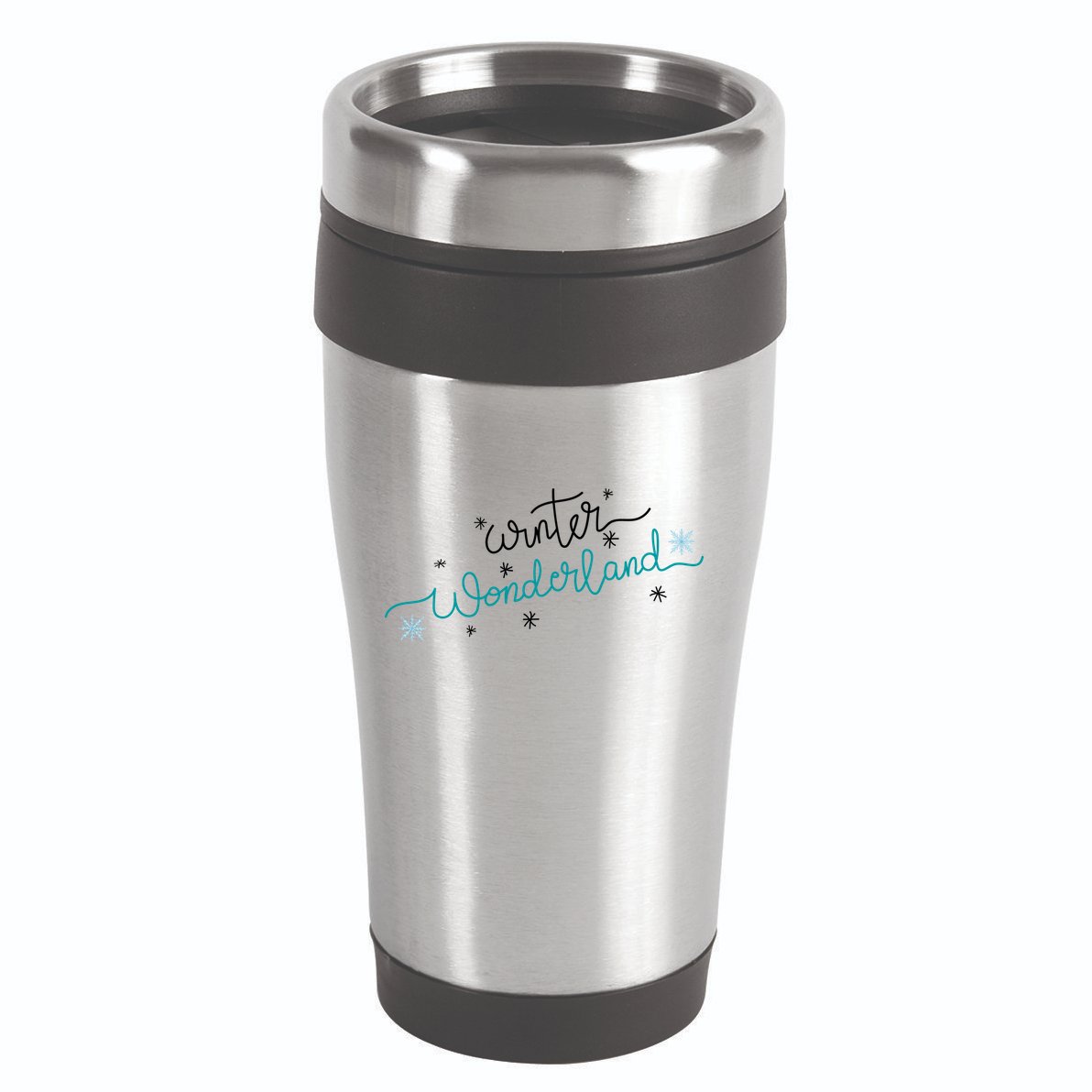 Winter Wonderland Snowflake 16oz Travel Tumbler