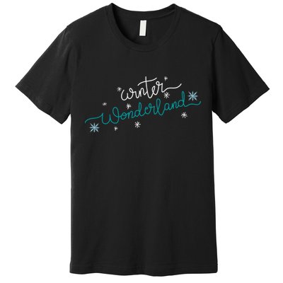 Winter Wonderland Snowflake Premium T-Shirt