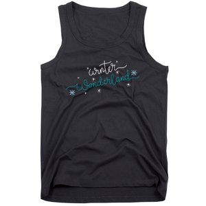 Winter Wonderland Snowflake Tank Top