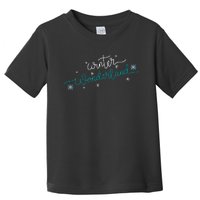 Winter Wonderland Snowflake Toddler T-Shirt