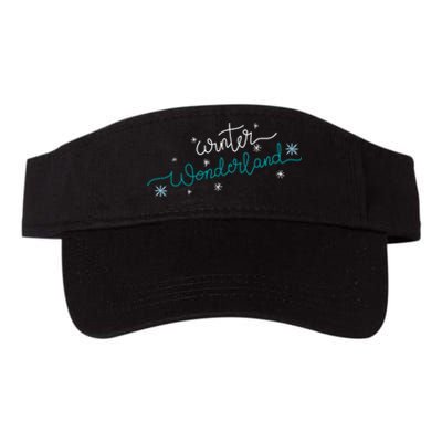 Winter Wonderland Snowflake Valucap Bio-Washed Visor