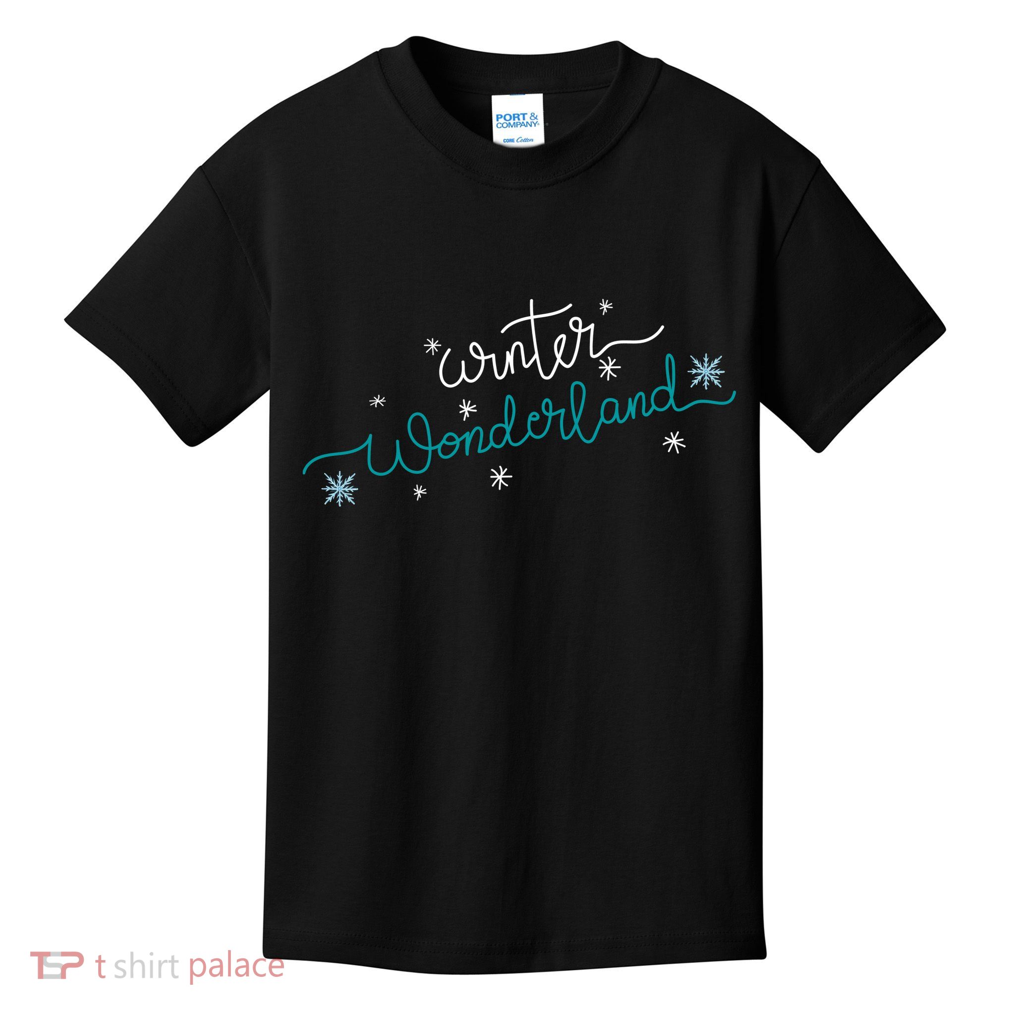 Winter Wonderland Snowflake Kids T-Shirt