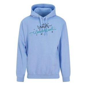 Winter Wonderland Snowflake Unisex Surf Hoodie