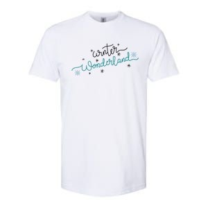 Winter Wonderland Snowflake Softstyle CVC T-Shirt