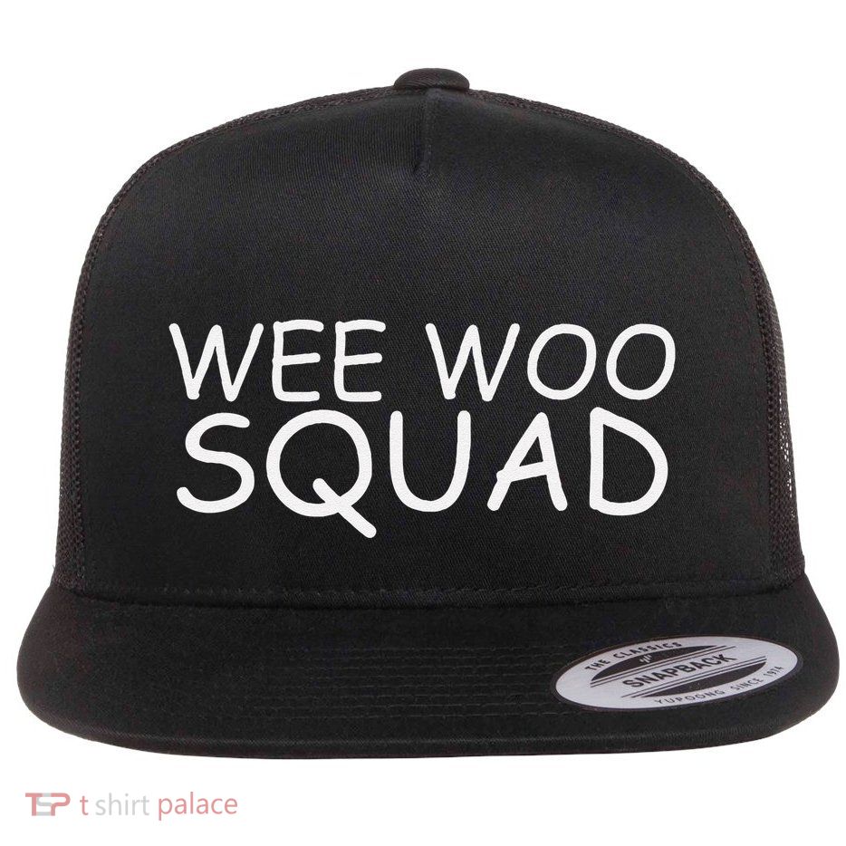 Wee Woo Squad Fire Truck Flatbill Hat