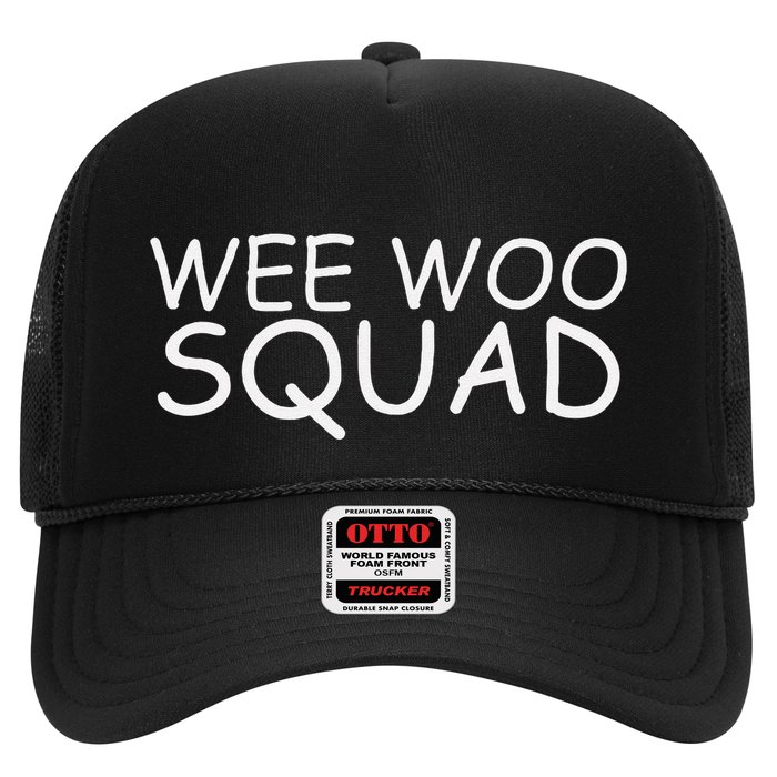 Wee Woo Squad Fire Truck Trucker Hat