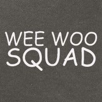 Wee Woo Squad Fire Truck Cotton Canvas Backpack