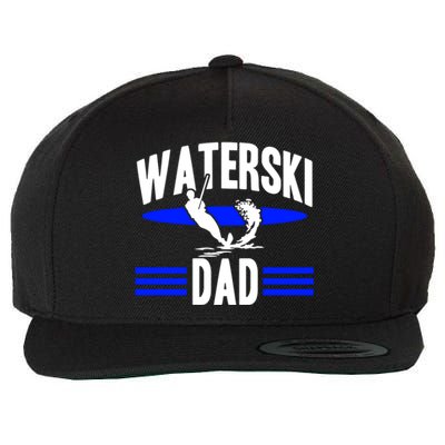 Wakeboarding Water Skiing Sports Athletes Waterski Dad Gift Wool Snapback Cap