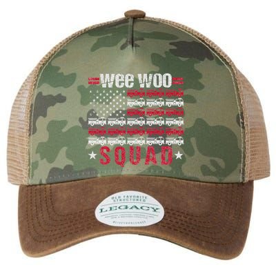 Wee Woo Squad Fire Truck Legacy Tie Dye Trucker Hat