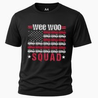 Wee Woo Squad Fire Truck Cooling Performance Crew T-Shirt